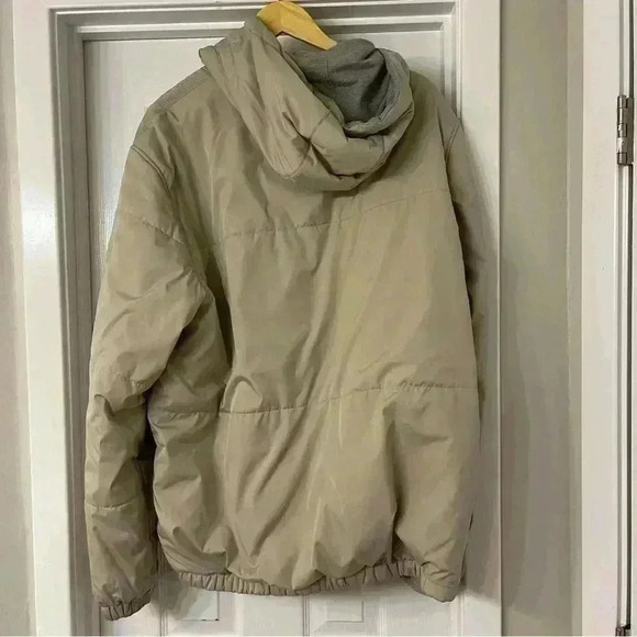 Nautica Reversible Jacket size XL Gray on one side Tan on the other side *read - Picture 11 of 12